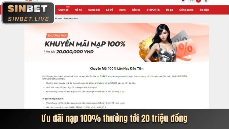 Ưu đãi chào mừng i5bet